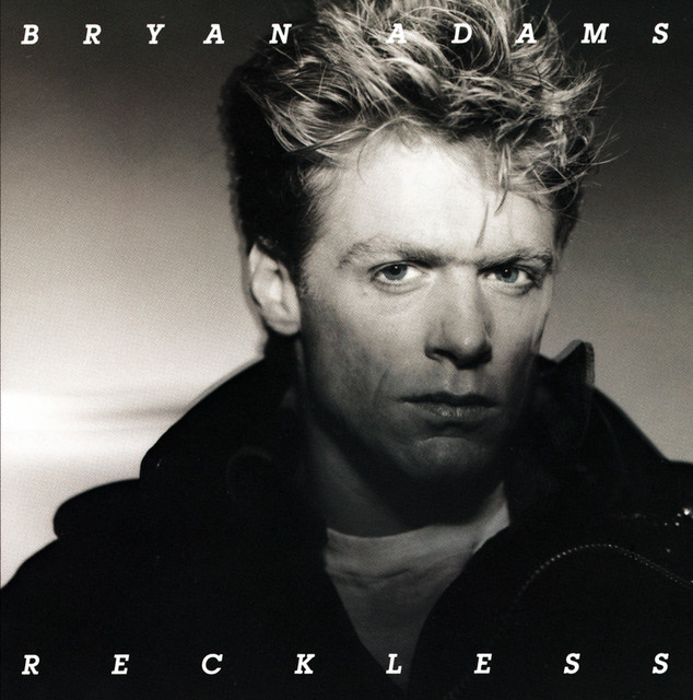 Bryan Adams — Reckless cover artwork