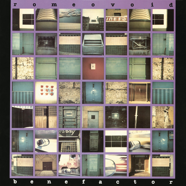 Romeo Void Benefactor cover artwork