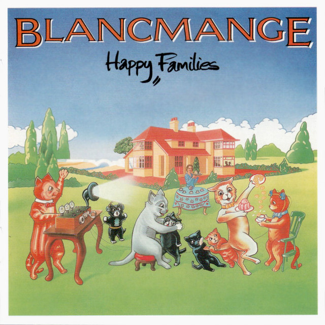 Blancmange Happy Families cover artwork