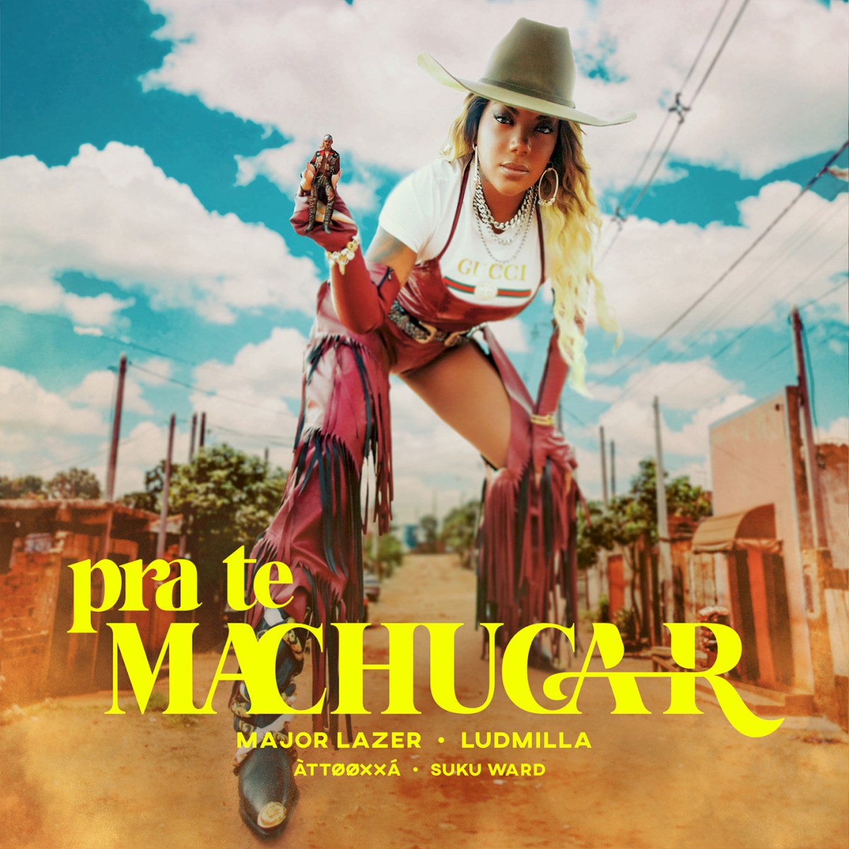 Major Lazer & LUDMILLA featuring ÀTTØØXXÁ & Suku Ward — Pra te Machucar cover artwork