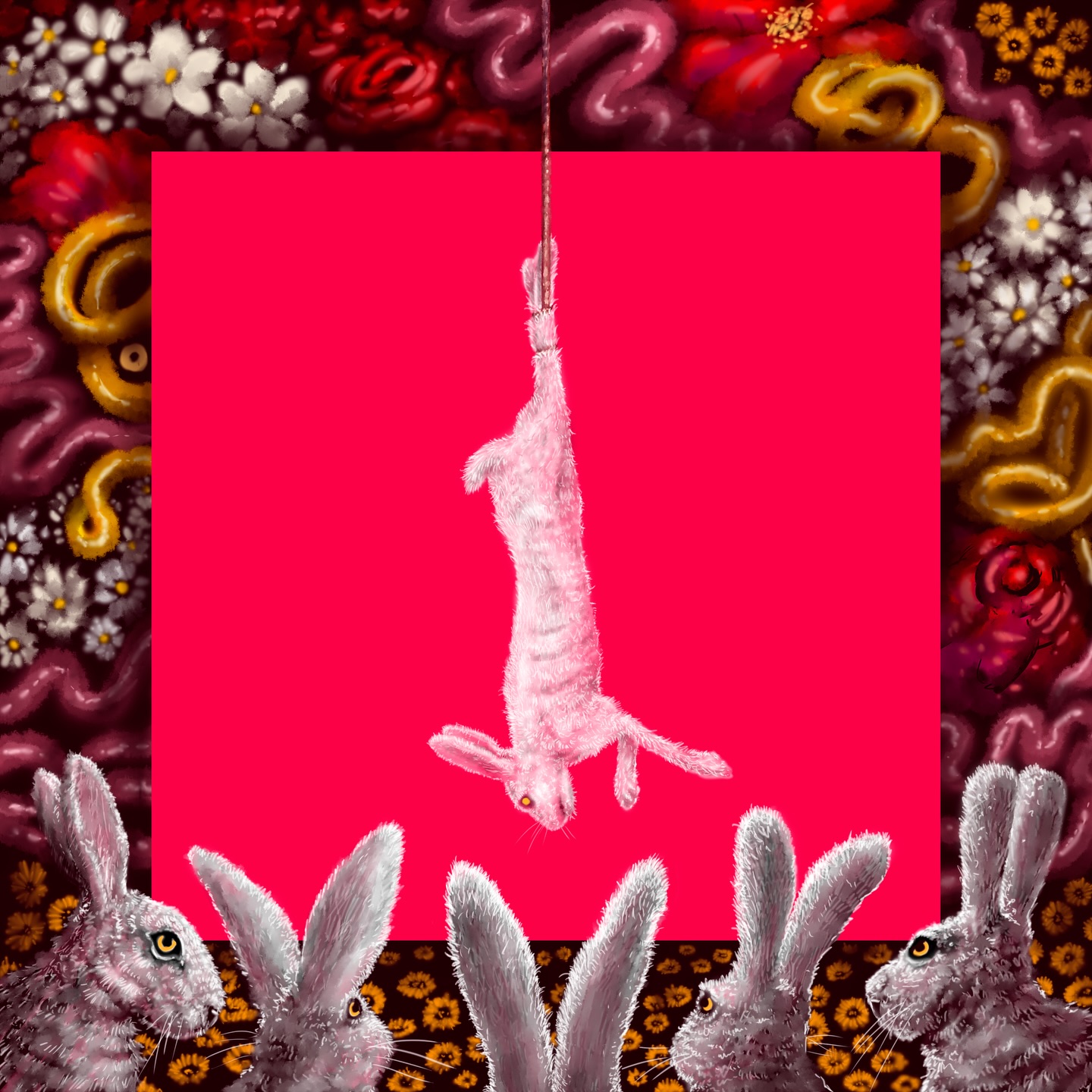 Todos Mis Amigos Están Tristes — Morderé mis labios hasta sangrar de la rabia cover artwork