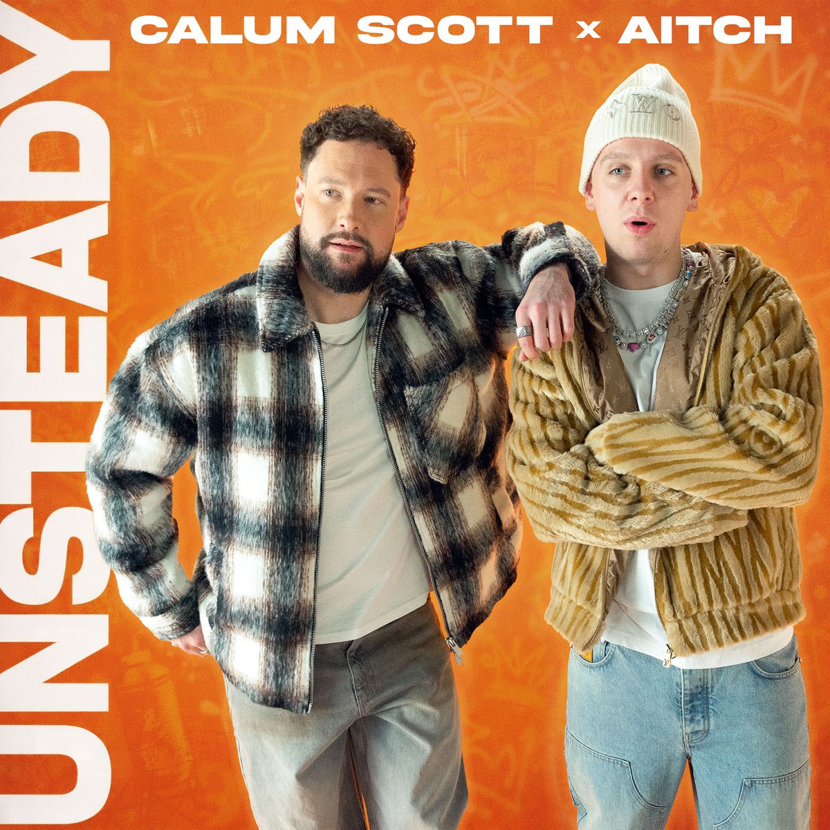 Calum Scott & Aitch — Unsteady cover artwork