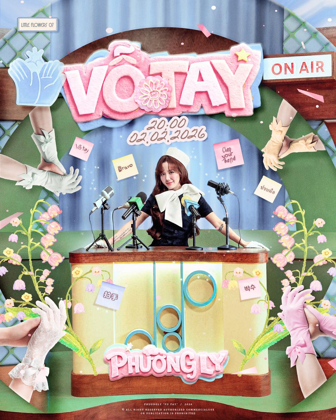 Phuong Ly — Vỗ Tay cover artwork
