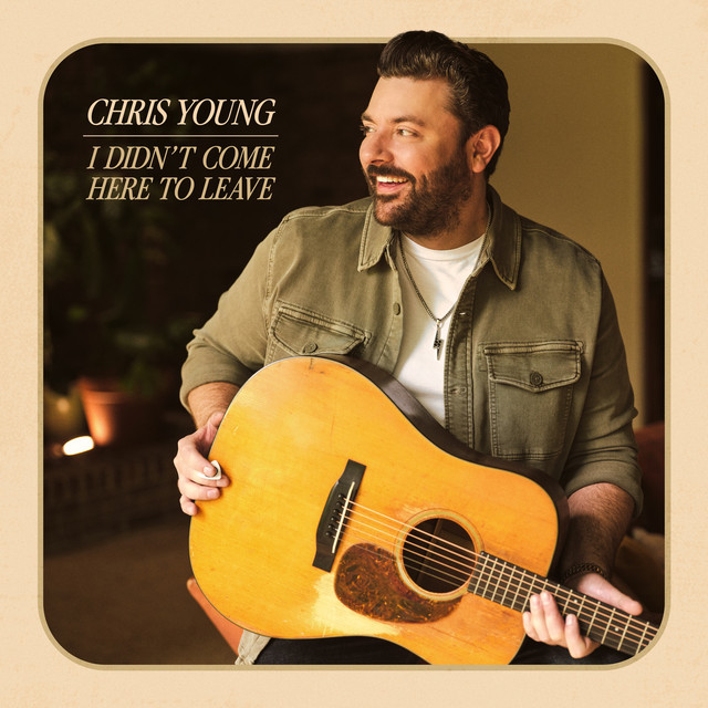 Chris Young I Didn't Come Here to Leave cover artwork