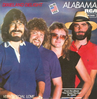 Alabama — Dixieland Delight cover artwork