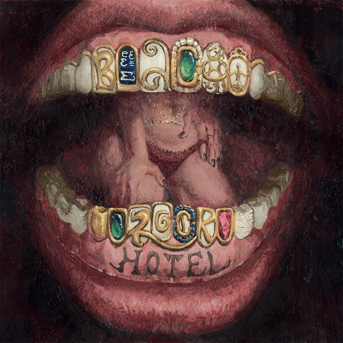 Saluki BEACH ROCK HOTEL cover artwork
