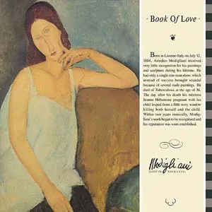 Book of Love Modigliani (Lost in Your Eyes) cover artwork