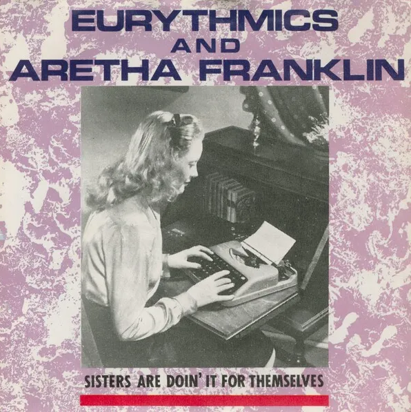Eurythmics & Aretha Franklin — Sisters Are Doin' It For Themselves cover artwork