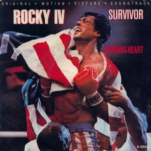 Survivor — Burning Heart cover artwork