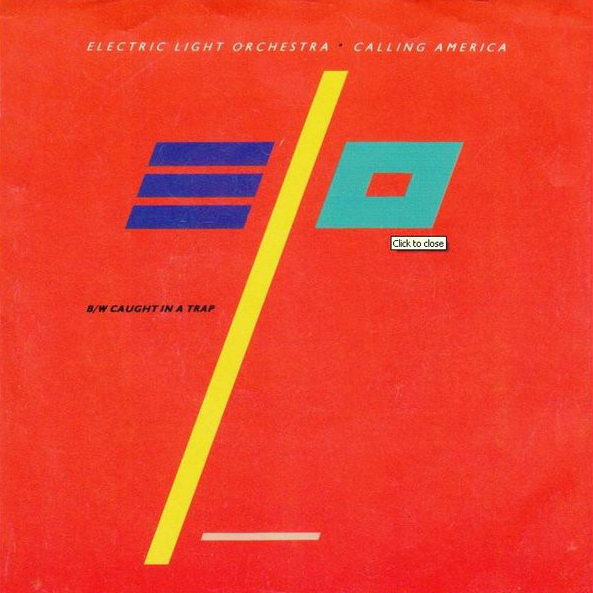 Electric Light Orchestra — Calling America cover artwork