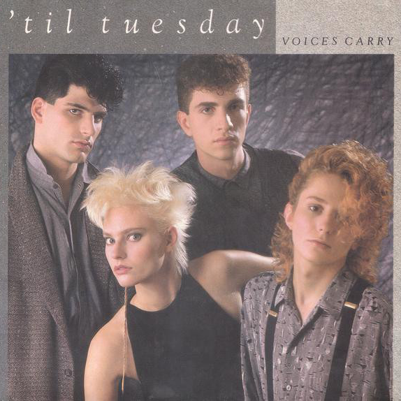 'Til Tuesday — Voices Carry cover artwork
