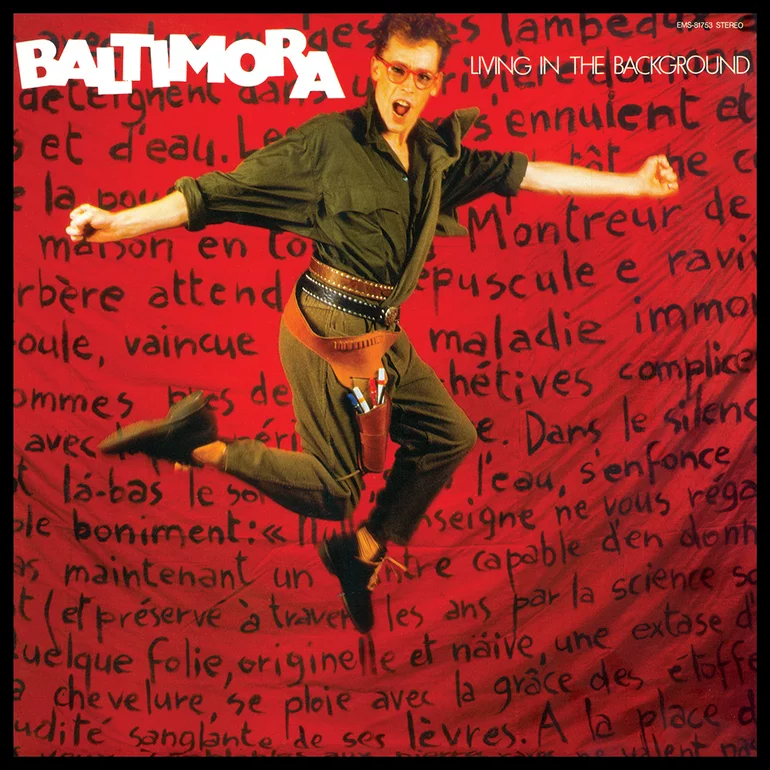 Baltimora Living in the Background cover artwork