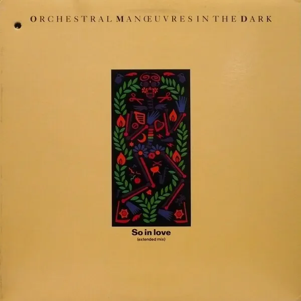 Orchestral Manoeuvres in the Dark — So in Love cover artwork