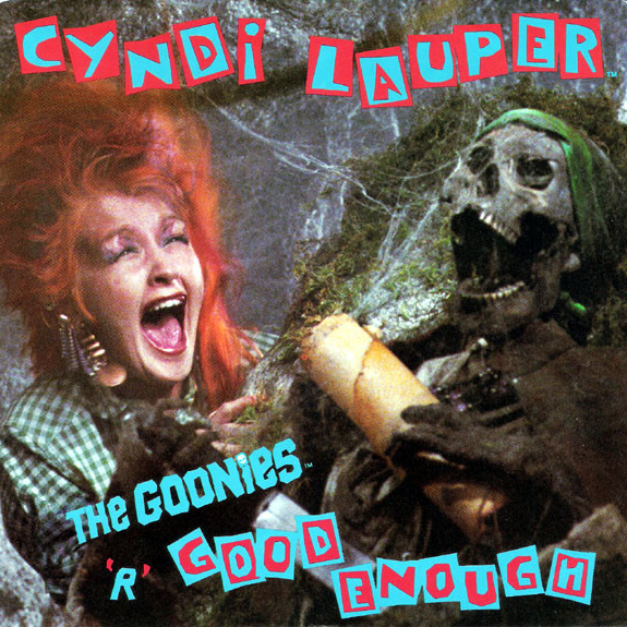 Cyndi Lauper — The Goonies 'R' Good Enough cover artwork