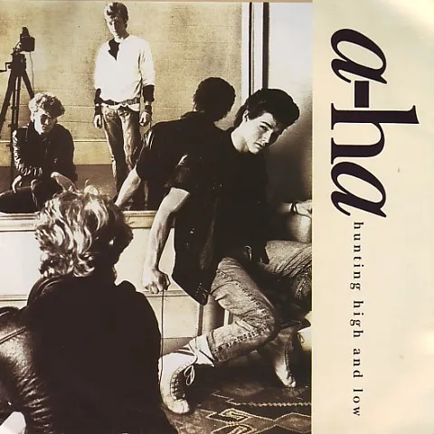 a-ha — Hunting High and Low cover artwork