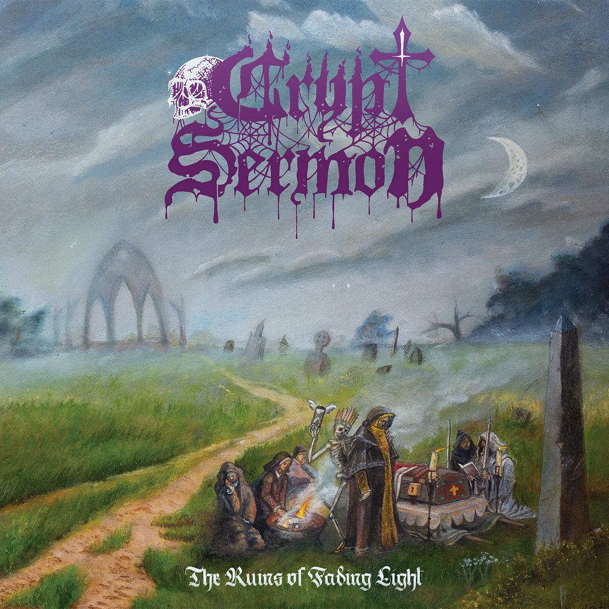 Crypt Sermon — The Ruins Of Fading Light cover artwork