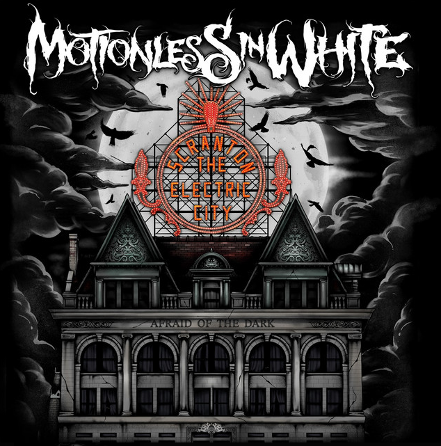 Motionless in White Afraid Of The Dark cover artwork