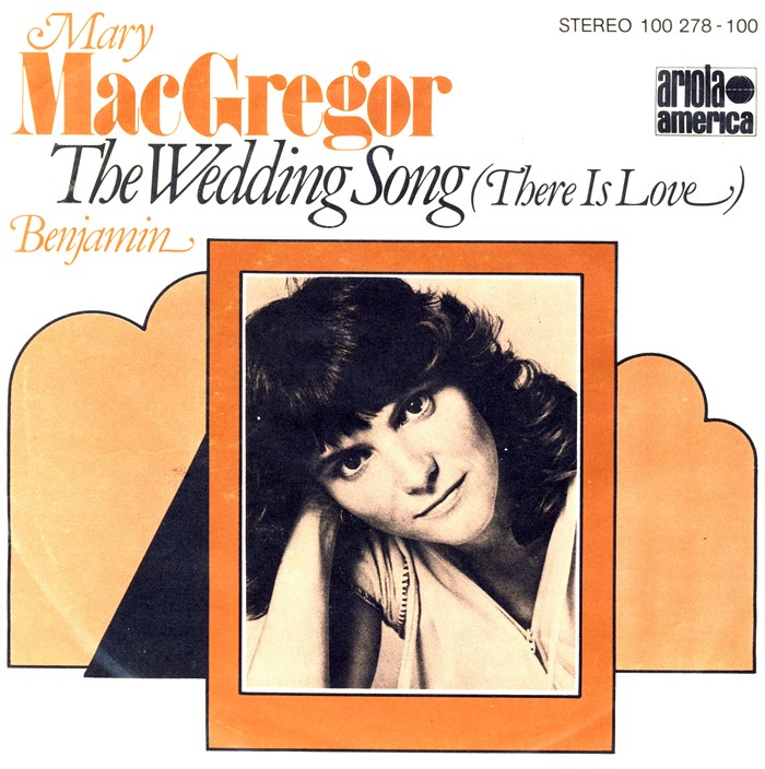 Mary Macgregor The Wedding Song (There Is Love) cover artwork
