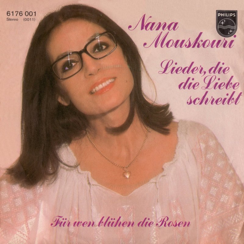 Nana Mouskouri Lieder die die Liebe schreibt cover artwork
