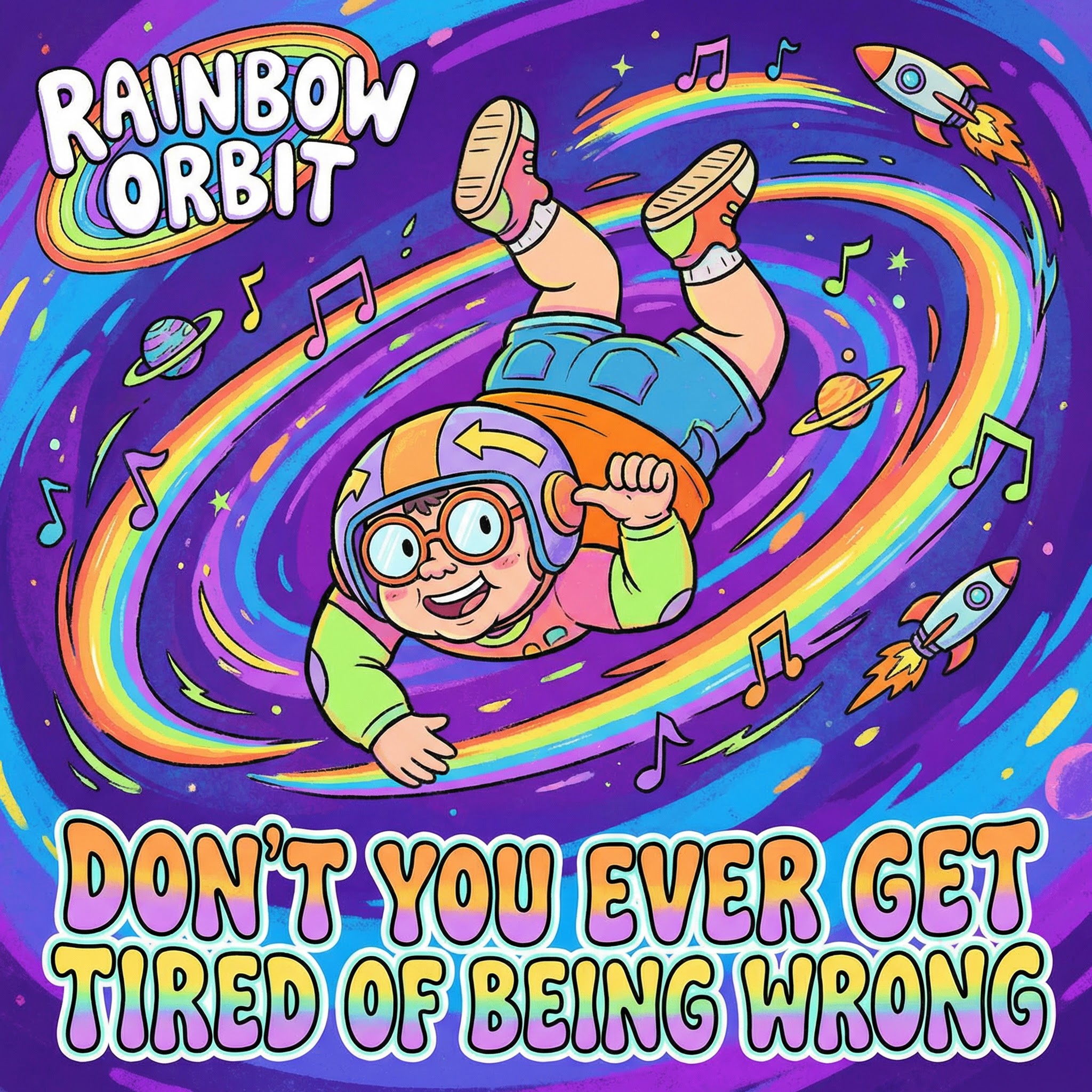 Rainbow Orbit — Communicating in Extinct Languages cover artwork