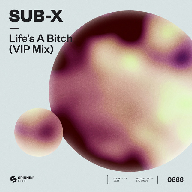 SUB-X — Life's A Bitch (VIP Mix) cover artwork