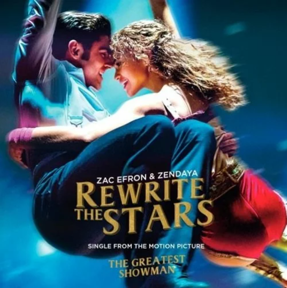 Zac Efron & Zendaya — Rewrite The Stars cover artwork