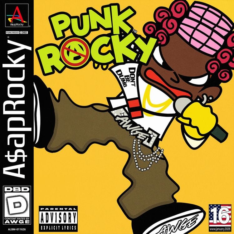 A$AP Rocky — PUNK ROCKY cover artwork