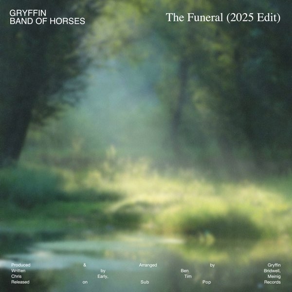 Gryffin & Band of Horses — The Funeral (2025 Edit) cover artwork