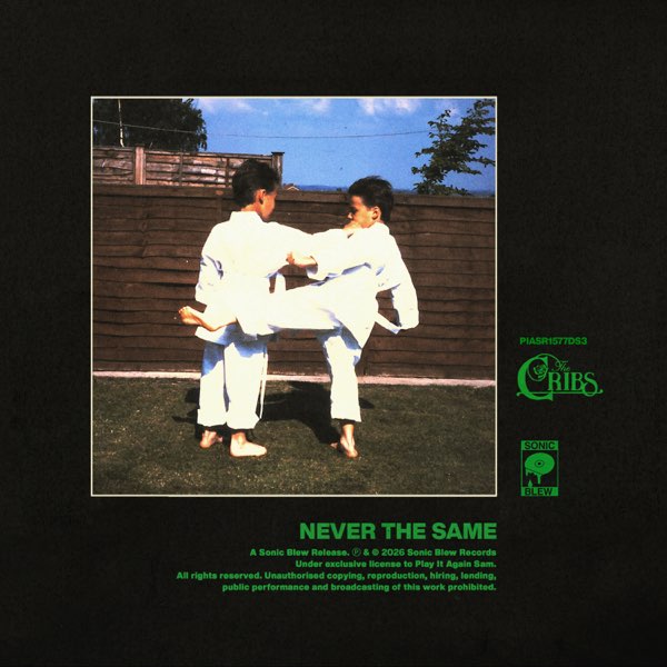 The Cribs — Never the Same cover artwork