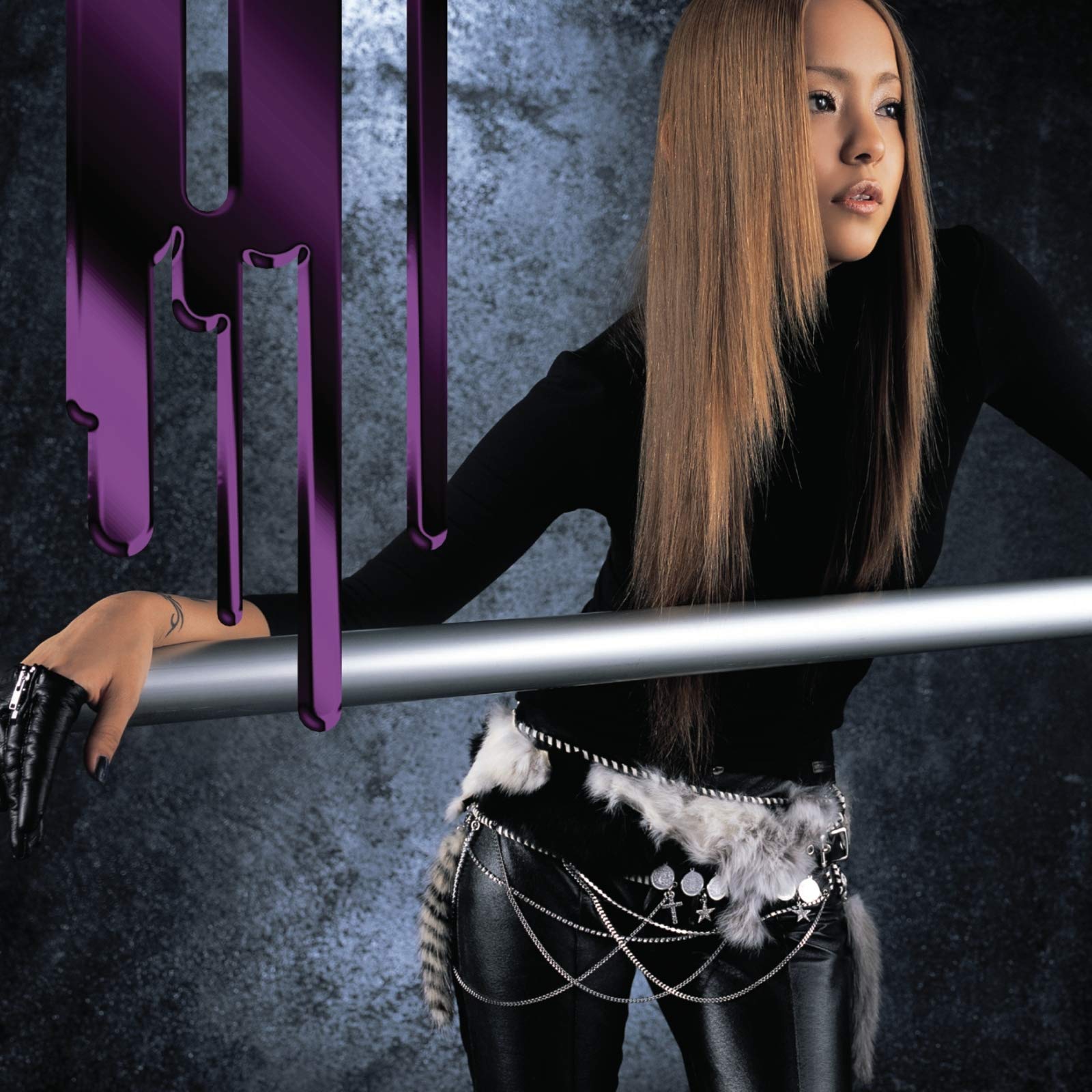 Namie Amuro LOVE ENHANCED ♥ single collection cover artwork