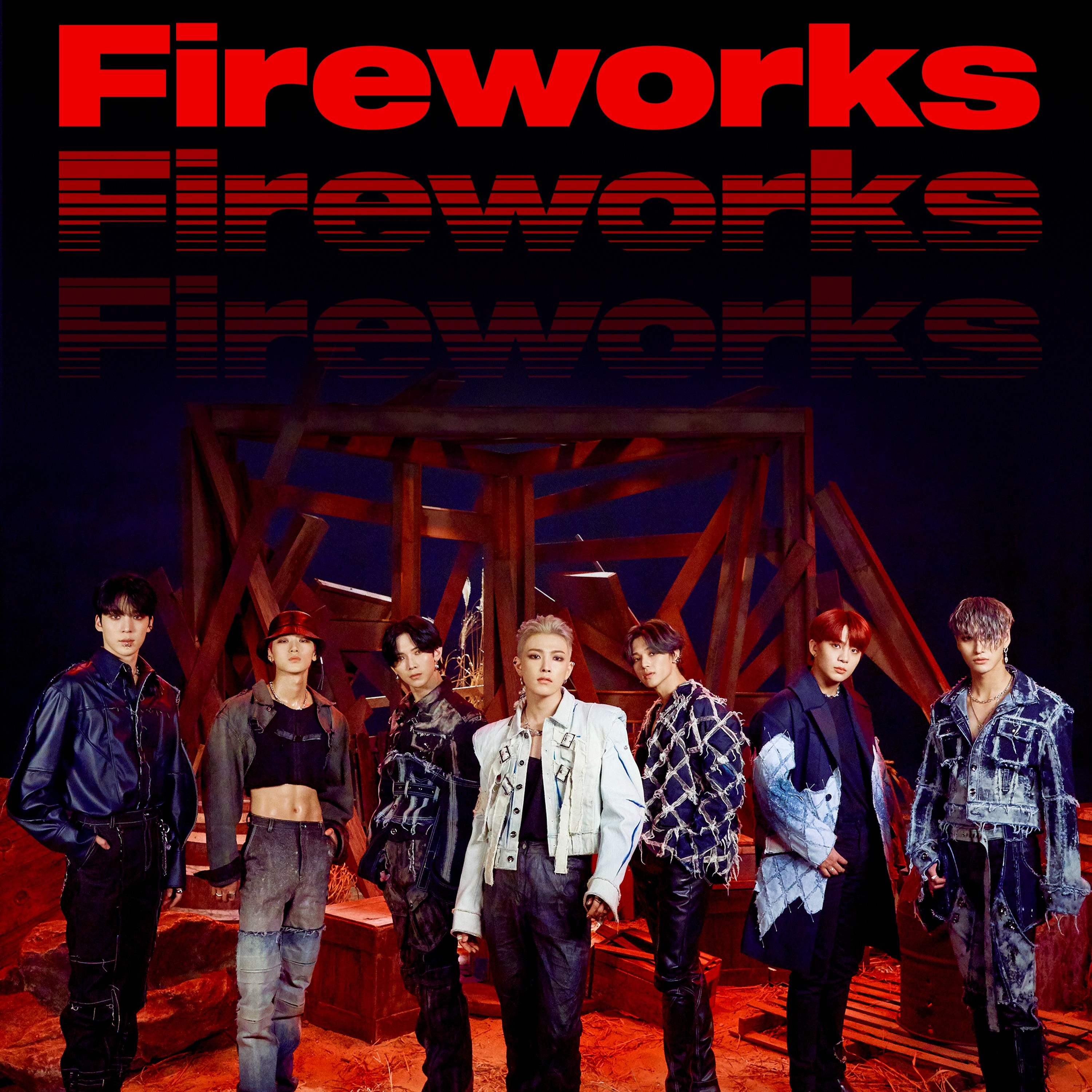 ATEEZ — Fireworks (I'm The One) cover artwork
