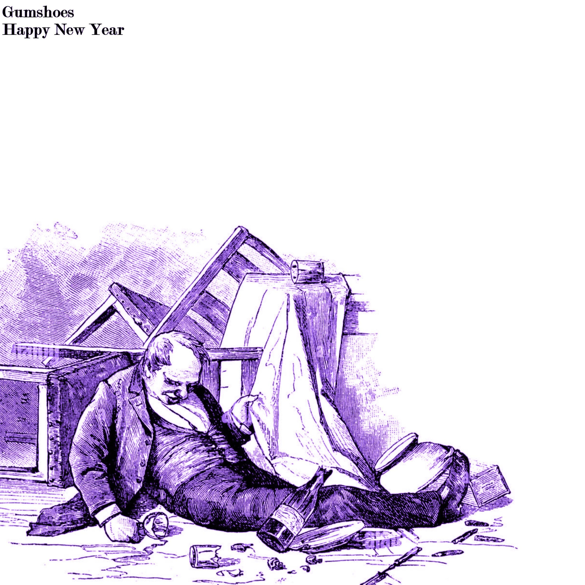 Gumshoes Happy New Year cover artwork