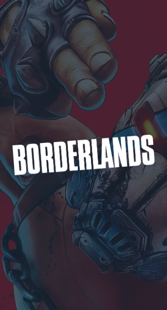 Gearbox Software, 2K, Aspyr, 2K Australia, Telltale Games, & Blind Squirrel Games Borderlands cover artwork
