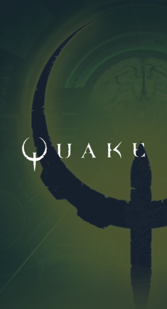 id Software, Activision, Splash Damage, Nightdive Studios, MachineGames, Bethesda Softworks, Xatrix Entertainment, Rogue Entertainment, & Ritual Entertainment Quake cover artwork