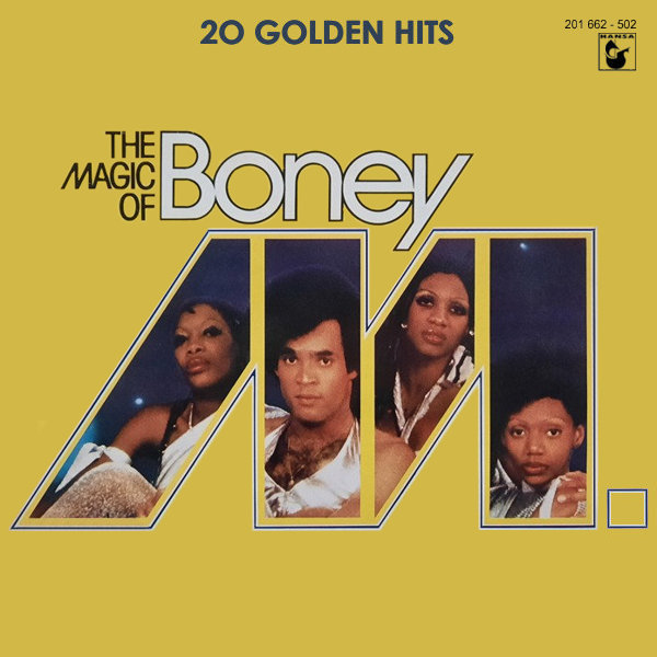Boney M. The Magic Of Boney M. - 20 Golden Hits cover artwork