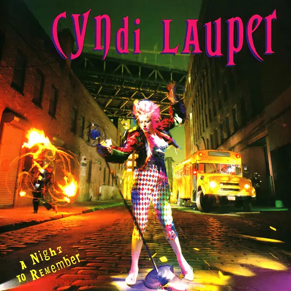 Cyndi Lauper A Night to Remember cover artwork
