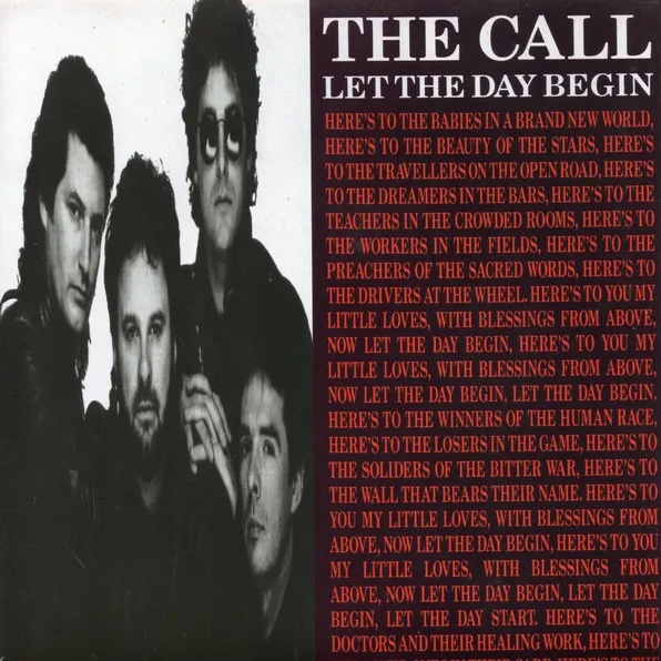 The Call — Let the Day Begin cover artwork