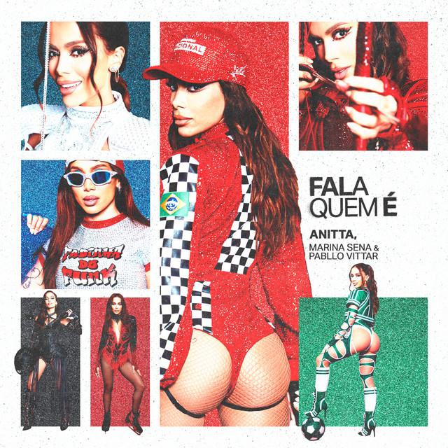 Anitta featuring Marina Sena & Pabllo Vittar — Fala Quem É cover artwork