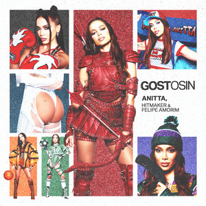 Anitta featuring Felipe Amorim & HITMAKER — GOSTOSIN cover artwork