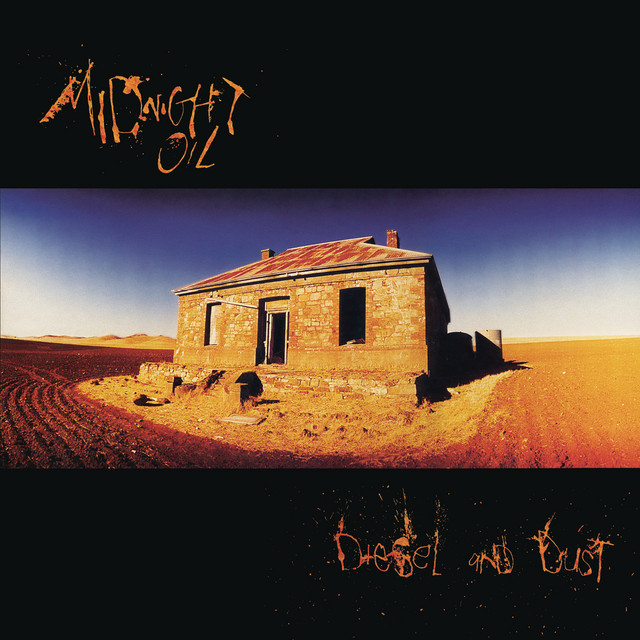 Midnight Oil Diesel and Dust cover artwork