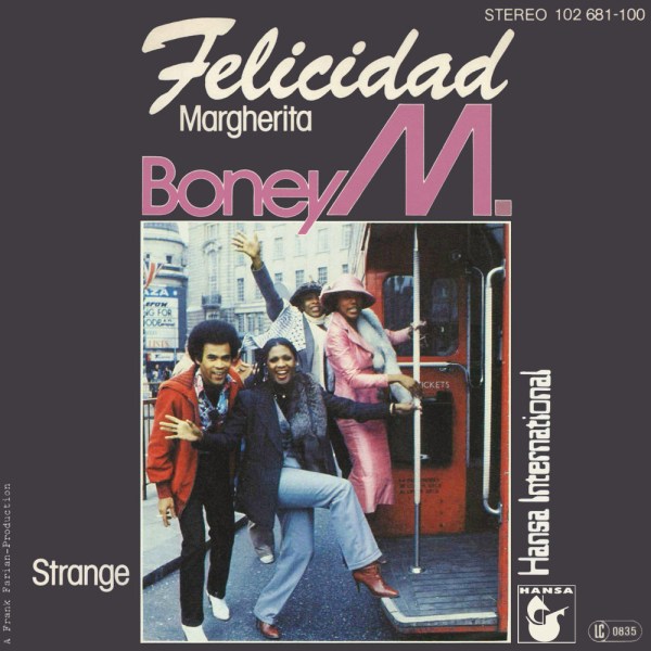 Boney M. — Felicidad (Margherita) cover artwork