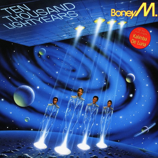 Boney M. Ten Thousand Lightyears cover artwork