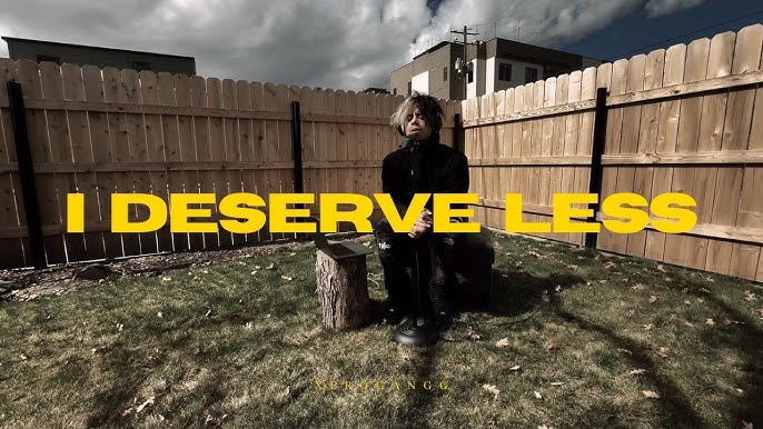 XEROGANGG — I DESERVE LESS cover artwork