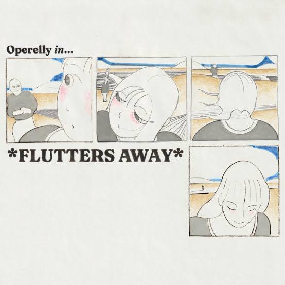Operelly — *FLUTTERS AWAY* cover artwork