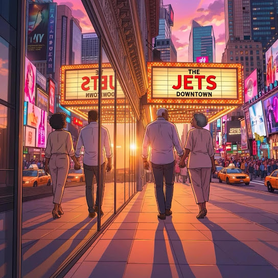 The Jets — Downtown cover artwork