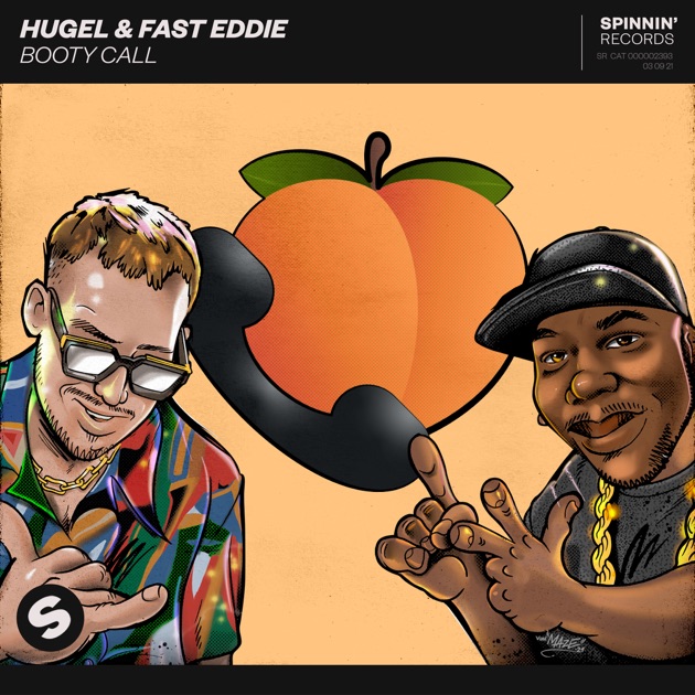 HUGEL & FAST EDDIE — Booty Call cover artwork
