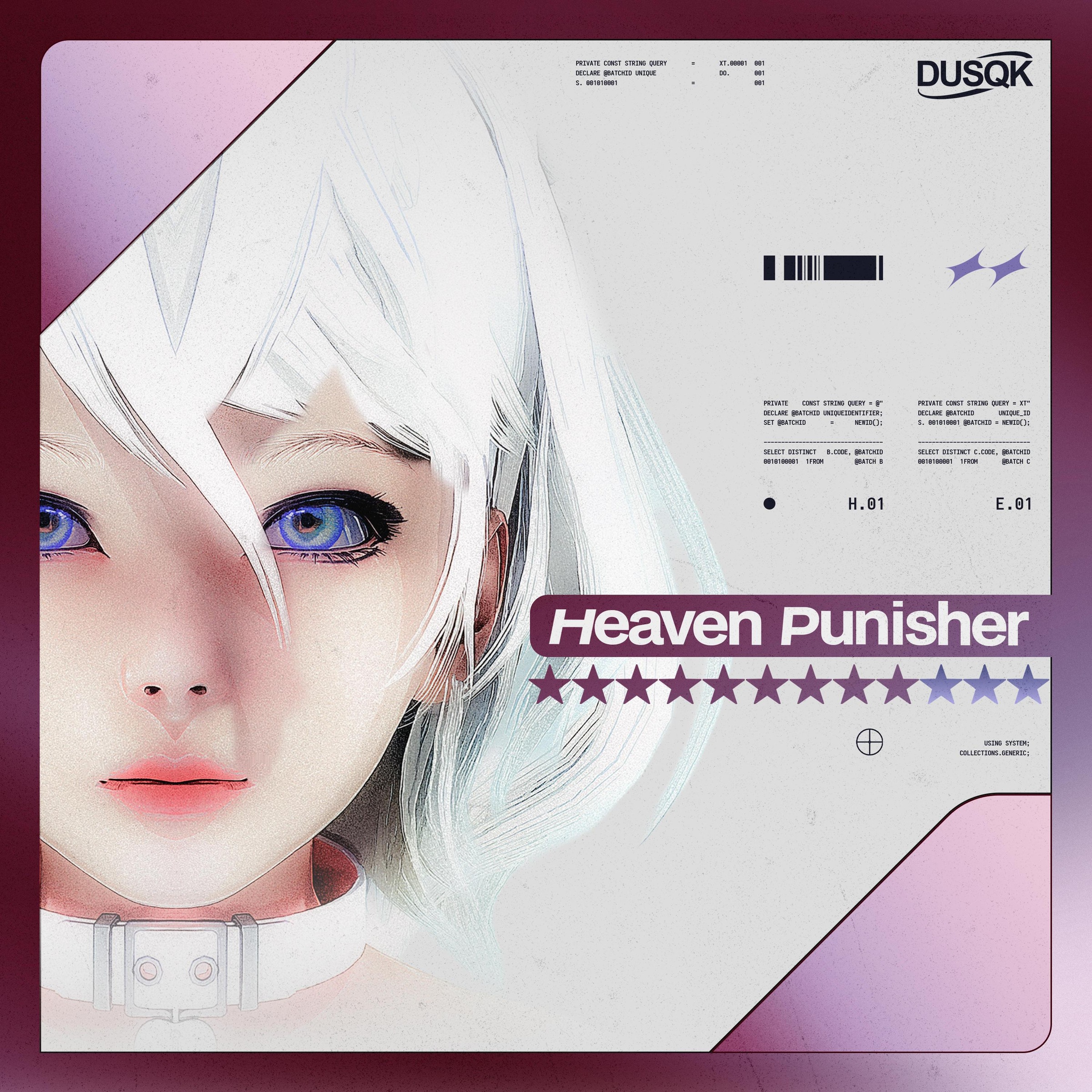 Dusqk Heaven Punisher cover artwork