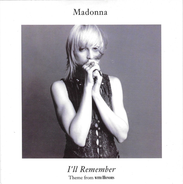 Madonna — I'll Remember cover artwork