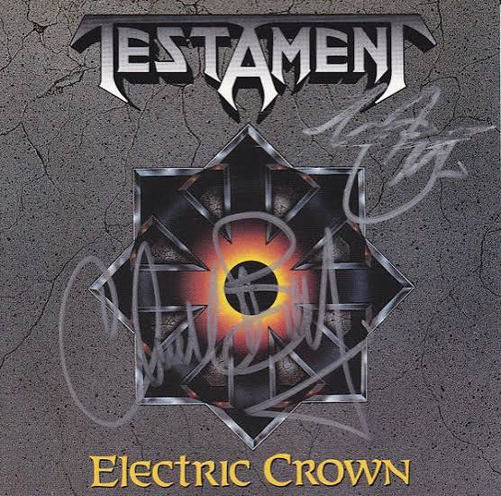 Testament — Electric Crown cover artwork