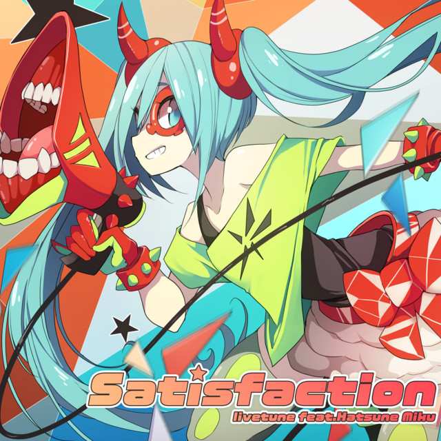 kz(livetune) featuring Hatsune Miku — Satisfaction cover artwork